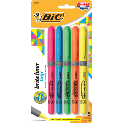 bic pastel highlighters