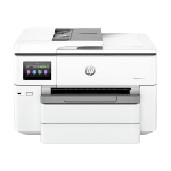 HP OfficeJet Pro 9730e Wide Format Wireless Color Inkjet Printer, print, scan, copy, duplex, best for office, 3-mo free Instant Ink, AI-enabled