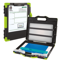 Office Depot Brand Form Holder Storage Clipboard Box 15 12 H X 13 W X 2 D Charcoalgreen Office Depot