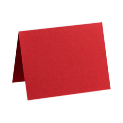 LUX Folded Cards, A7, 5 1/8&quot; x 7&quot;, Ruby Red, Pack Of 500