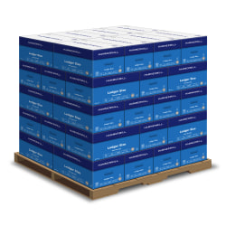 Hammermill® Printer Copy Paper, 11&quot; x 17&quot;, 92 Bright, 20 Lb, Pallet Of 40 Cartons
