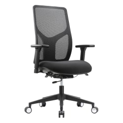 Workpro 4000 Multifunction Chair Black Office Depot