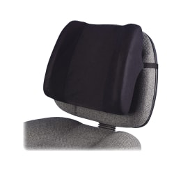 Fellowes High-Profile Backrest, 12"H x 13"W x 4"D, Black