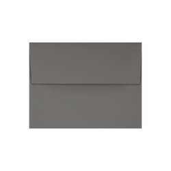 LUX Foil-Lined Invitation Envelopes A4, Peel &amp; Press Closure, Smoke/Silver, Pack Of 50