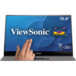 viewsonic td1655 touch portable monitor