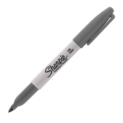 dark grey permanent marker pen
