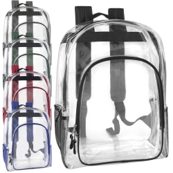 clear backpacks