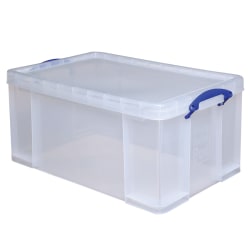 IRIS File N Stack Plastic Storage Containers With Snap Lids, Case