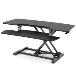 FlexiSpot M7-E Series Desk Riser, 4-3/4&quot; to 19-3/4&quot;H x 41-3/4&quot;W x 16-5/16&quot;D, Black