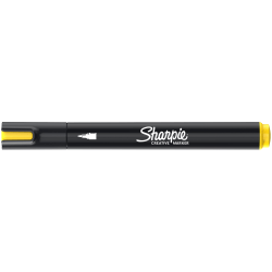Sharpie Creative Marker, Water-Based Acrylic Marker, Bullet Tip, Yellow, 1 Count