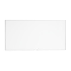 U Brands Melamine Dry Erase Board 96 X 48 Silver Aluminum
