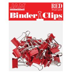 large red binder clips