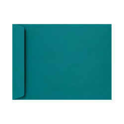 LUX Open-End 10&quot; x 13&quot; Envelopes, Peel &amp; Press Closure, Teal, Pack Of 250