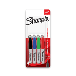 mini sharpie markers black