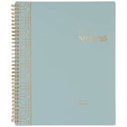 2024-2025 Cambridge® WorkStyle® Classic Weekly/Monthly Academic Planner, 8-1/2&quot; x 11&quot;, Mellow Frost, July 2024 To June 2025, 1606-905A-46