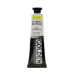 paint acrylic oz golden open primrose cadmium yellow cp tube