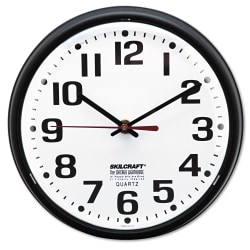 新品 米軍放出 SKILCRAFT ウォールクロック 時計 壁掛け時計 USA SKILCRAFT Wall Clocks - Office Depot