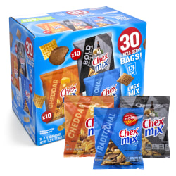 Chex Mix Classics Mix It Up Variety Snack Mixes 1.75 Oz Box Of 30 Packs ...