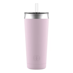 Ello Beacon Insulated Stainless Steel Tumbler 24 Oz Pink - Office Depot