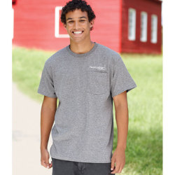 jerzees pocket t shirts