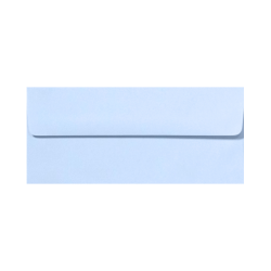 LUX #10 Envelopes, Peel &amp; Press Closure, Baby Blue, Pack Of 50