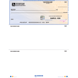 Custom High Security Laser Multipurpose Checks With Lines For Quicken 