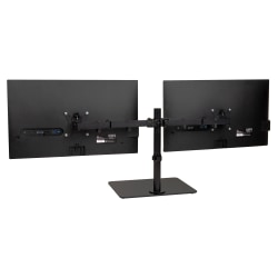 Mind Reader Freestanding Dual-Monitor Desk Mount, For 13 - 32" Screens, Black, Total Quantity 1