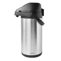 Brentwood 3.5 Liter Airpot Hot Cold Drink Dispenser 14 14 H x 7 W