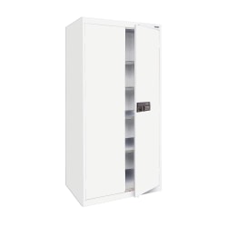 cabinet storage cabinets standing garage steel sandusky freestanding electronic keyless shelf elite series shelves recessed adjustable standard homedepot handle depot