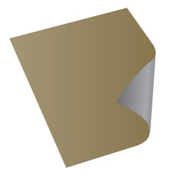 Royal Brites Dual Color Poster Board 11 X 14 Goldsilver Pack Of 5 Office Depot