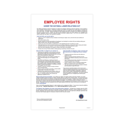 ComplyRight Federal Contractor Posters English National Labor Relations ...