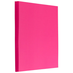 JAM Paper® Color Paper, Ultra Fuchsia Pink, Letter (8.5" x 11"), 100 Sheets Per Pack, 24 Lb