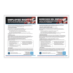 Coronavirus Response Act Poster Bilingual Office Depot