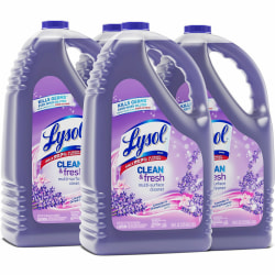 Lysol Clean/Fresh Lavender Cleaner, 144 fl oz, Clean &amp; Fresh Lavender Orchid Scent, Case of 4 - 88786CT