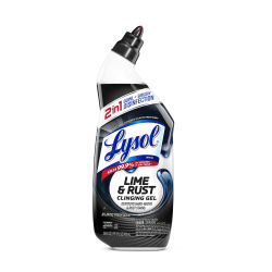 Lysol Lime/Rust Toilet Bowl Cleaner - 24 fl oz (0.8 quart) - Atlantic Fresh Scent - Blue - 1 Each