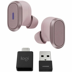 Logitech Zone True Wireless - Stereo - USB Type A - True Wireless - Bluetooth - 98.4 ft - 20 Hz to 20 kHz - 985001089