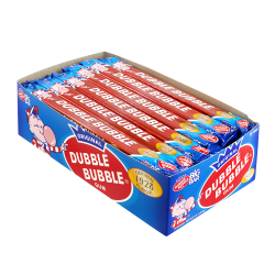 Dubble Bubble Original Gum Big Bars Pack Of 24 - Office Depot