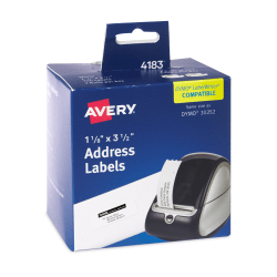 Avery 4183 Thermal Address Labels - Office Depot