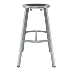 National Public Seating Titan Stool, 30&quot;, Black/Gray