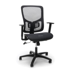 Ofm Essentials Ergonomic Office Chair Black Office Depot