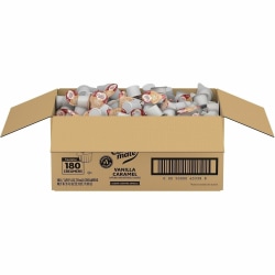 Coffee mate Vanilla Caramel Nondairy Liquid Creamer Singles - Vanilla Caramel Flavor - 0.38 fl oz (11 mL) - 180 / Carton