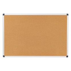 Office Depot Brand Cork Bulletin Board 24 x 36 Silver Aluminum Frame ...