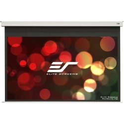 Photo 1 of Elite Screens Evanesce B Series - 120-inch Diagonal 16:9, Recessed In-Ceiling Electric Projector Screen with Installation Kit, 8k/4K Ultra HD Ready MaxWhite FG a Matte White with Fiberglass Reinforcement Projection Screen Surface, EB120HW2-E8"