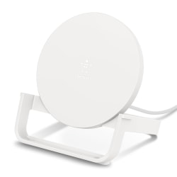 Belkin 10-Watt Quick Charge Wireless Charger, White