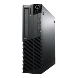 Lenovo Thinkcentre M78 Sff Refurbished Desktop Pc Amd A4 5300b 8gb Memory 2tb Hard Drive Windows 10 Pro Office Depot