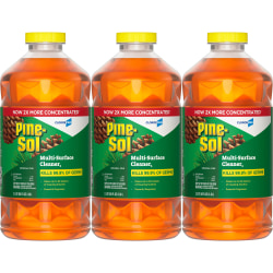 CloroxPro Pine-Sol Multi-Surface Cleaner, Original Pine, 80 Fl Oz, Pack Of 3 Bottles