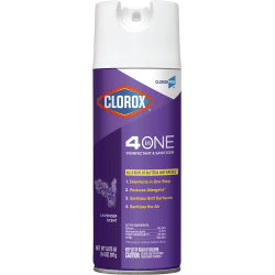 CloroxPro&trade; Clorox® 4 in One Disinfectant &amp; Sanitizer, Lavender, 14 Ounce Canister (32512) (Package May Vary)