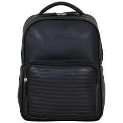 kenneth cole leather backpack