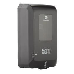 Pacific Blue Ultra® Automated Touchless Soap & Sanitizer Dispenser, 11.49"H x 5.66"W x 4"D, Black, 1 Dispenser
