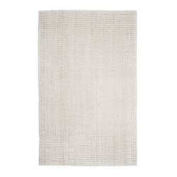 Anji Mountain Andes Jute Rug, 5' x 8', Ivory